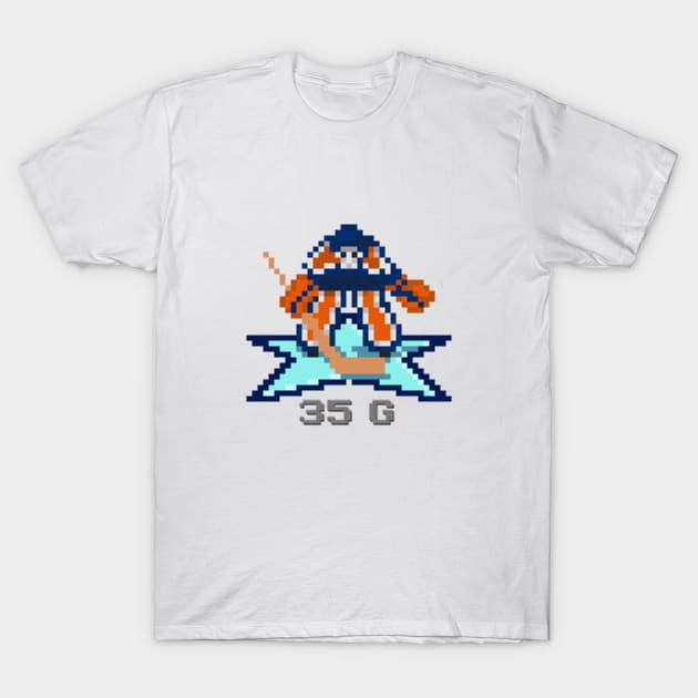 16-Bit Moog (Blue) T-Shirt by Beerleagueheroes.com Merch Store